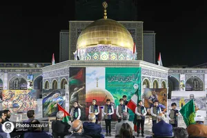 آیین اختتامیه رویداد هنری &laquo;من&zwnj;القدس الی&zwnj;القدس&raquo;