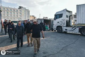 بازدید مدیرعامل بنیاد کرامت رضوی از مواکب اطراف حرم امام رضا علیه&zwnj;السلام 