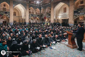 عزاداری روز تاسوعای حسینی از سوی تولیت آستان قدس رضوی