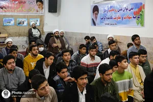 حضور تولیت آستان قدس رضوی در مدرسه علمیه الحجة