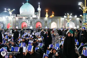 مراسم احیا شب بیست و سوم ماه مبارک رمضان در حرم مطهر رضوی-2