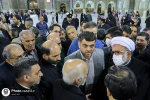 بازگشایی صحن انقلاب حرم مطهر رضوی