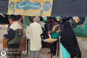 موکب خادمیاران رضوی در میرجاوه