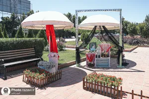 آماده&zwnj;سازی موکب باغ اردوگاه خاتون برای میزبانی از زائران