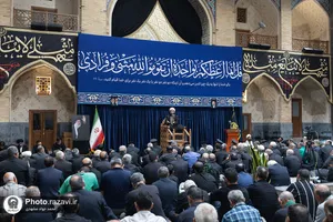 عزاداری ایام پایانی ماه صفر در حرم مطهر رضوی-1