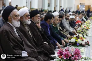 آیین خطبه&zwnj;خوانی خادمان عتبات مقدس ایران اسلامی