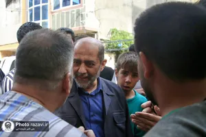 حضور آستان قدس رضوی در مناطق سیل زده مشهد
