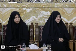 دیدار مهمانان همایش یکصدمین سالگرد بازتأسیس حوزه علمیه قم با تولیت آستان قدس رضوی