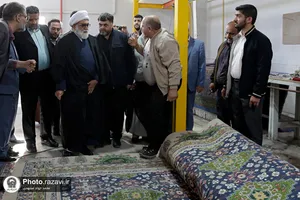 بازدید تولیت آستان قدس رضوی از کارگاه&zwnj;های تولیدی زندان مشهد