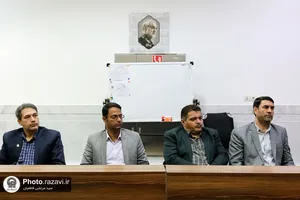 اهدا نشان طیب به مهمانسرای غدیر