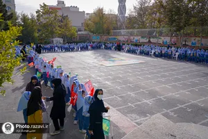 المپیاد ورزشی دانش&zwnj;آموزان دختر دبستان امام رضا علیه&zwnj;السلام