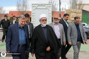 بازدید تولیت آستان قدس رضوی از خدمت&zwnj;رسانی به زائران در زائرشهر رضوی