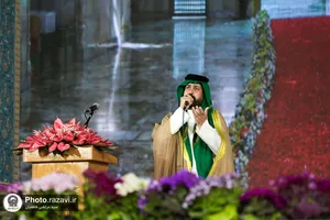 مراسم تحویل سال 1402 در حرم مطهر رضوی - 1