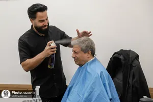 ضبط برنامه تلویزیونی شب یلدا در حرم مطهر رضوی