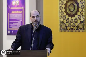 مراسم اهدای مدال&zwnj;های علی میرشکاری به آستان قدس رضوی