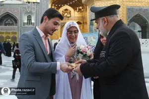 توزيع دعوت&zwnj;نامه سفره&zwnj;های افطاری مواکب حرم مطهر رضوی