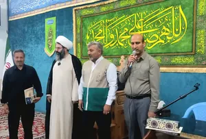 تجلیل از حماسه&zwnj;سازان اربعین در اراک + تصاویر