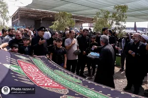 تشرف کاروان سفیران امام رئوف به حرم امامزاده سید محمد