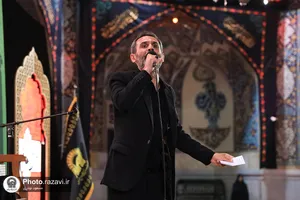 عزاداری سنتی شب چهارم محرم در &laquo;حسینیه حرم&raquo;
