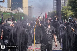 پیاده&zwnj;روی جاماندگان اربعین در مشهد -2