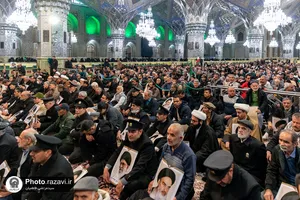 سخنرانی تولیت آستان قدس رضوی در راهپیمایی ٢٢ بهمن