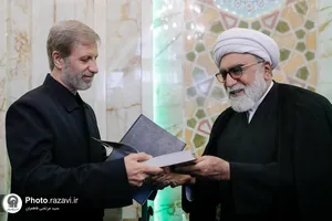 دیدار فرمانده کل ارتش جمهوری اسلامی ایران با تولیت آستان قدس رضوی