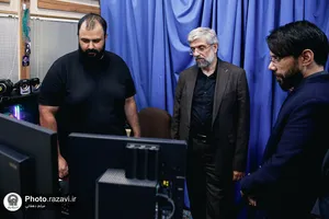 حضور مدیر عالی حرم مطهر رضوی در تحریریه آستان نیوز