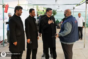 بازدید مدیر عالی حرم از مواکب اطراف حرم