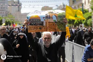 راهپیمایی روز جهانی قدس در مشهد