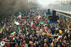 راهپیمایی پرشکوه 22 بهمن در مشهد