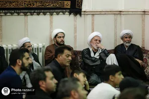 عزاداری شب تاسوعا در حسینیه امام رضا علیه&zwnj;السلام