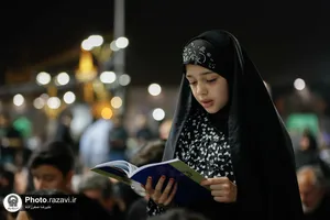 مراسم احیا شب بیست و سوم ماه مبارک رمضان در حرم مطهر رضوی - 2