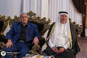 استقبال از شیوخ عشایر خوزستان در فرودگاه شهید هاشمی&zwnj;نژاد مشهد

