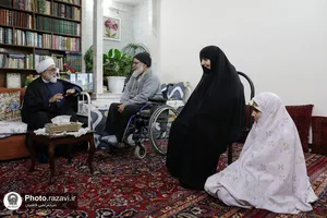 دیدار تولیت آستان قدس رضوی با جانبازان و ایثارگران انقلاب اسلامی