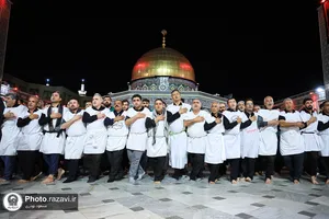عزاداری سنتی شب پنجم محرم در &laquo;حسینیه حرم&raquo;