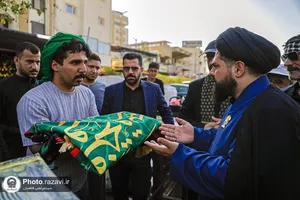 حضور کاروان سفیران امام رئوف علیه&zwnj;السلام در جمع موکب&zwnj;داران نجف اشرف
