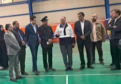 بازدید کارکنان معاونت اماکن متبرکه حرم رضوی از پایگاه چند منظوره بحران شهرداری مشهد