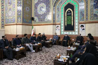 دیدار مدیران رسانه‌ای خراسان رضوی با تولیت آستان قدس رضوی