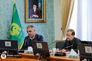 نشست صمیمانه کارکنان مرکز گزینش با قائم&zwnj; مقام تولیت آستان قدس رضوی