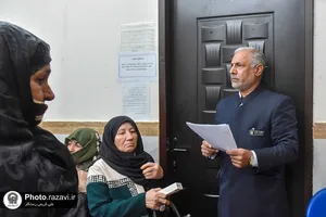 اردوی جهادی نذر شفا در روستای لطف آباد