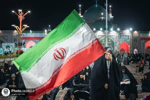 آئین بزرگداشت رهبر شهید انقلاب اسلامی در حرم مطهر رضوی