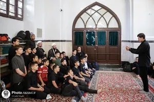اعتکاف دانش &zwnj;آموزان مدارس امام رضا علیه&zwnj;السلام-٢