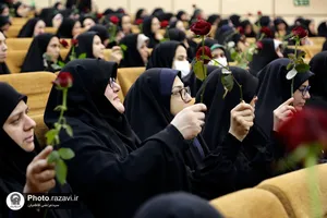 مراسم تقدیر از بانوان شاغل در آستان قدس رضوی
