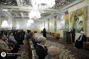 دیدار جمعی از ورزشکاران با تولیت آستان قدس رضوی