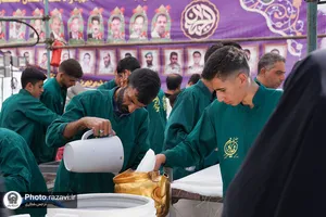 مواکب خدمت&zwnj;رسان دهه آخر صفر در مشهد-1