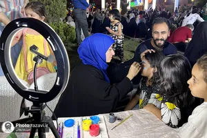 جشن ولادت امام رضا(علیه&zwnj;السلام) در میدان جانباز مشهد