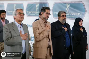 افتتاح خط رنگ صنایع شیمیایی تیوان ثامن