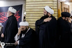 مراسم بزرگداشت شهدای سانحه هوایی رئیس جمهور و هیئت همراه در مشهد