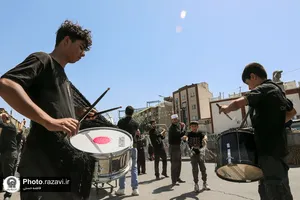 عزاداری روز تاسوعای حسینی در مشهد