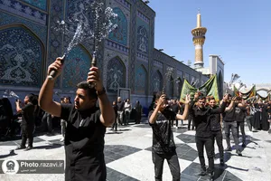 عزاداری روز شهادت امام رضا علیه&zwnj;السلام در حرم مطهر رضوی